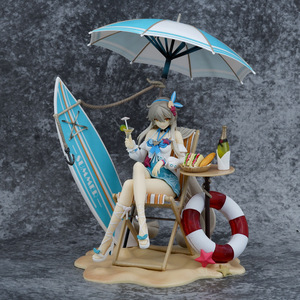 หุ่นฟิกเกอร์ PVC รูปตัวการ์ตูน kiana kaslana Impact 3ขนาด25ซม. หุ่นตุ๊กตาของเล่นสำหรับสะสมสำหรับเป็นของขวัญ - Product Image 3