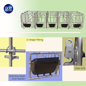 Hot Sale Dip <strong>Galvanizing</strong> <strong>Pig</strong> Gestation Stall Pen <strong>Crates</strong> Sow Cag - Product Image 2