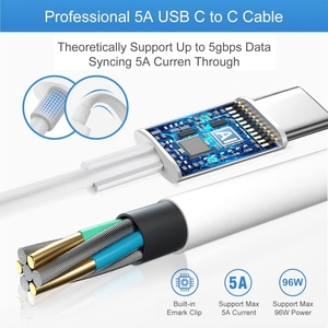 <span class=keywords><strong>Cargador</strong></span> Rápido de 96W con Adaptador USB C <span class=keywords><strong>para</strong></span> <span class=keywords><strong>Mac</strong></span> Book Pro 16/15/14/<span class=keywords><strong>13</strong></span>, <span class=keywords><strong>Mac</strong></span> Book <span class=keywords><strong>Air</strong></span> M4 M3 M2 M1, Adaptador de Carga <span class=keywords><strong>para</strong></span> Portátil, Nuevo - Product Image 3