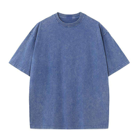 T-shirt vintage noir avec logo personnalisé, t-shirt délavé à l'acide, t-shirt pour homme, lourd, vierge, 100% coton, surdimensionné pour homme
