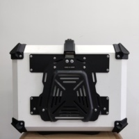 Top Case de moto universel 58L plastique ABS coffre de moto tour queue boîte casque grand bagage étanche Top Box de moto