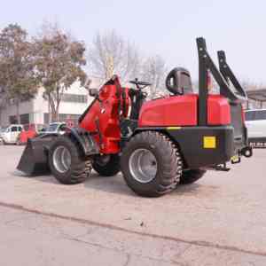 Mini Rueda Delantera con Capacidad de Carga de 600 kg, Motor Hengli, Rodamientos y Bomba de Alta Eficiencia para Trabajos de Construcción y Jardinería - Product Image 1