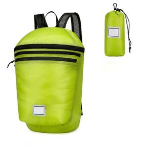 Sac à dos de sport pliable grande capacité léger pour le voyage et le cyclisme en extérieur, plusieurs couleurs, logo personnalisé - Product Image 4