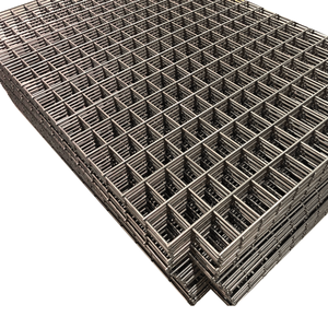 Soudure bon marché 200*200mm <span class=keywords><strong>pour</strong></span> béton, découpe personnalisable de <span class=keywords><strong>treillis</strong></span> métallique en acier et panneaux de <span class=keywords><strong>treillis</strong></span> en acier - Product Image 1