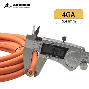 Kit de cableado de amplificador de coche 4GA de 2500W de buena calidad, Kit de Cable de Audio para coche, amplificador, instalación de Subwoofer RCA, juego de cableado, fusible de cable - Product Image 5