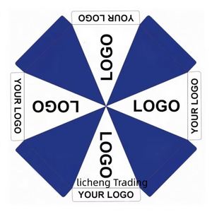 Parasol de plage personnalisé avec logo, publicitaire, imprimé, imperméable, protection UV, vente en gros - Product Image 3