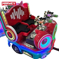 Marwey One Stop Wholesale Nouvelle Arrivée : Train Musical Électrique pour Enfants, Manège d'Arcade pour Centres Commerciaux