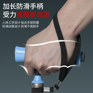 Canne de marche personnalisable, hauteur réglable sur 10 niveaux, embout en caoutchouc antidérapant pour personnes âgées, handicapées, seniors - Product Image 1