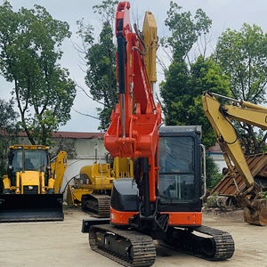 Mini-excavatrice Hitachi Zaxis 50 d'occasion, godet de terrassement de 0,12 m³ de capacité, poids opérationnel de 5 tonnes, moteur Hitachi pour pompe - Product Image 3
