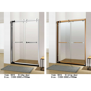 <span class=keywords><strong>Mampara</strong></span> de cristal de <span class=keywords><strong>ducha</strong></span> de <span class=keywords><strong>acero</strong></span> <span class=keywords><strong>inoxidable</strong></span> para <span class=keywords><strong>ducha</strong></span> de hotel - Product Image 2