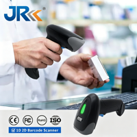 Escáner de Código de Barras USB con Cable OEM Factory JR 659, Plug & Play, Precio al por Mayor, Pistola de Escaneo Manual con Certificación CE FCC