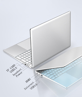 2025 Baru Ultra ramping HD 1.5GHz Intel J4105 16GB RAM 1TB SSD Windows 11 Pro Dual Fan pendingin Keyboard bahasa Inggris Laptop siswa