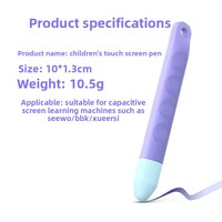Stylet tactile en silicone pour enfants, best-seller, avec détection d'angle d'inclinaison et rejet de la paume pour l'apprentissage précoce