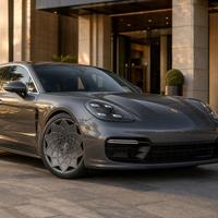 Jantes forgées 21/22 pouces, finition gunmetal mat, alliage forgé 6061-T6, 5x112, design concave profond pour RS7 Sportback