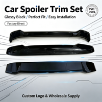 Aileron arrière ABS pour voiture, spoiler de toit, spoiler de coffre, aileron de tuning extérieur, pièce de rechange pour Chery ICAR V23