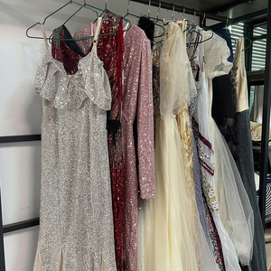 Abiti da festa di lusso usati per donna, <span class=keywords><strong>abbigliamento</strong></span> usato misto all'ingrosso per <span class=keywords><strong>negozi</strong></span> di <span class=keywords><strong>abbigliamento</strong></span> usato - Product Image 3