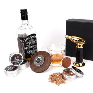 EHUNT Christmas Gift Whiskey Smoker <b>Kit</b> | Custom Branded Holiday Cocktail Set | <b>Festive</b> Corporate Gifts for Clients - Product Image 1