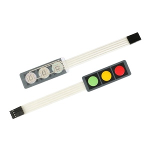 XLW 1 <span class=keywords><strong>2</strong></span> <span class=keywords><strong>3</strong></span> 4 anahtar düğmesi membran anahtarı matris dizi klavye tuş takımı kontrol paneli ped DIY kiti membran anahtarı <span class=keywords><strong>Arduino</strong></span> için - Product Image 6