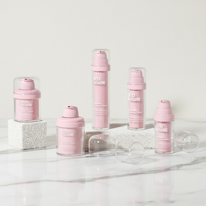 Juego Familiar de Envases para el Cuidado de la Piel, Tarro de Crema con Bomba de Aire Recargable de 30g 50g, Botella de 15ml 30ml 50ml, Diseño Atractivo - Product Image 5