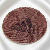 Etiquetas de Transferencia de Calor de Silicona con Textura de Pincel 3D Personalizadas, Etiquetas de Impresión de Alta Densidad, Parches con Logotipo para Camisetas, Gorras y Bolsas