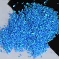 Vente en gros de OP01-OP92 synthétique de laboratoire de 1.5mm à 160 mailles copeaux d'opale concassés écrasement d'opale/Opal-1mm-2mm synthétique traité thermiquement
