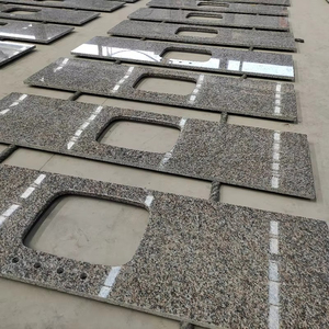 หินควอตซ์ขัดเงาลายคาลาคัตต้าพร้อมลายเส้นสีน้ำตาลขนาดใหญ่สำหรับเคาน์เตอร์ - Product Image 4