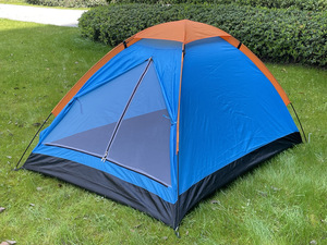 Tente pour 2 personnes, légère, 3 saisons, pour la randonnée en famille, le camping, avec poteaux en aluminium, imperméable - Product Image 2