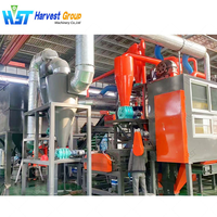 Machine de recyclage de cartes mères de circuits imprimés, machine de recyclage des déchets électroniques, usine de recyclage de cartes mères, ligne de recyclage de circuits imprimés à vendre