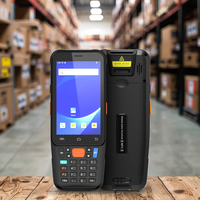 Terminal portable robuste Android 15 avec lecteur NFC RFID, collecteur de données, écran tactile 4 pouces et scanner 2D