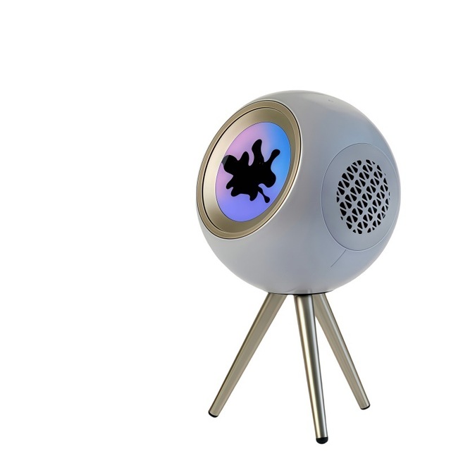 2025 New Popular Fingertip Venom Ferrofluid Colorful Light Effect Portable Wireless Audio Speaker