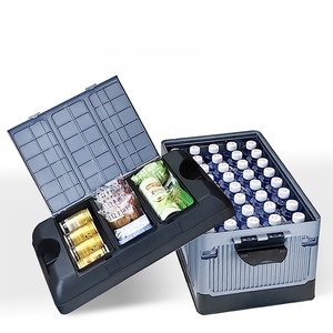 2025 nouvelle boîte de rangement de voiture épaissie améliorée de grande capacité avec fenêtre de visualisation organisateur de coffre mallette de rangement de voiture fournitures automatiques - Product Image 3