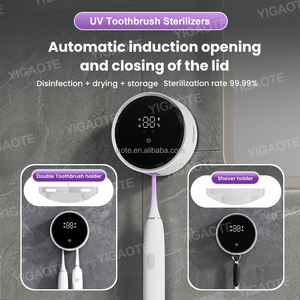 2025 Ultraviolett sterilisierte elektrische Zahnbürste Smart Sensor Abnehmbarer Wand zahnbürsten halter Trocknen Zahnbürsten-Desinfektion mittel - Product Image 2