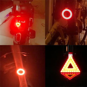 Luz Trasera para Bicicleta LED Recargable por USB con Múltiples Modos de Iluminación, Luz Trasera Intermitente para Poste de Asiento de Bicicleta de Montaña - Product Image 2