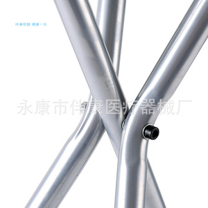 เก้าอี้ไม้ไผ่ขาเหล็กสามขาพร้อมที่นั่งสำหรับผู้สูงอายุช่วยพยุงเดิน - Product Image 4