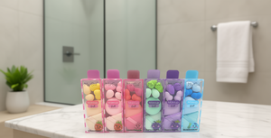 Set de Esponjas de Maquillaje Mix Girl, Esponja Ovalada, Caja de Regalo, Exfoliante para Baño, Estilo Lindo para Adultos - Product Image 2