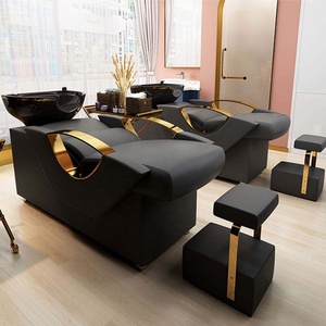 Shampooing Lit Salon De Beauté Dédié Massage Lit Chaise Moderne Simple Coiffure Flush Lit En Gros - Product Image 1