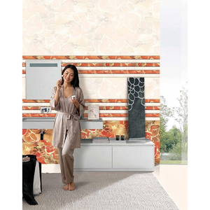 Carreaux muraux en céramique numérique émaillée classiques 300x450mm - Design aspect pierre de brique imperméable pour salle de bain, centre commercial, usage extérieur, garantie 5 ans - Product Image 6