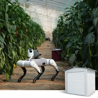 Roboter-Hunde laderaum Zuverlässige Sicherheit Laden im Freien Aluminiumprofil-Laderaum für Wüsten patrouillen