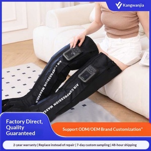 Dispositivo de Masaje de Piernas por Compresión de Aire Inalámbrico Portátil de Cinco Cámaras con Función de Temporizador para Fisioterapia Muscular de Pantorrillas - Product Image 6