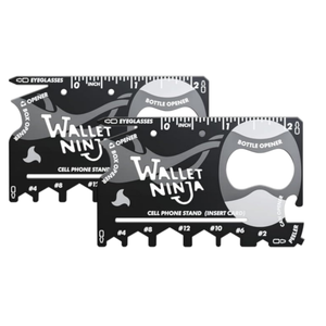 Cadeaux promotionnels haut de gamme, porte-cartes en métal personnalisé avec logo, ouvre-bouteille, porte-clés, outil multifonction de poche, carte de crédit multifonction - Product Image 1