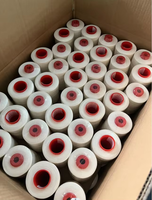 Fil à coudre ignifuge en fibre d'aramide jaune 100% pour la fabrication de vêtements ignifuges