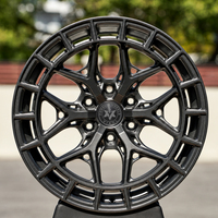 Jantes de camion Viaol forgées à rayons fendus Aero Ring 17 18 20 22 24 pouces 6x135 6x139.7 Bronze compatibles avec Silverado Tahoe 4Runner