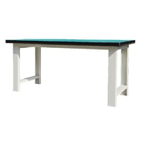 Plan de travail industriel, cadre métallique en acier, bricolage robuste, personnalisé, pour atelier, bricolage