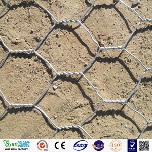 Grillage gabion en fil métallique tissé hexagonal, galvanisé, taille 1x1x1m, prix usine - Product Image 5