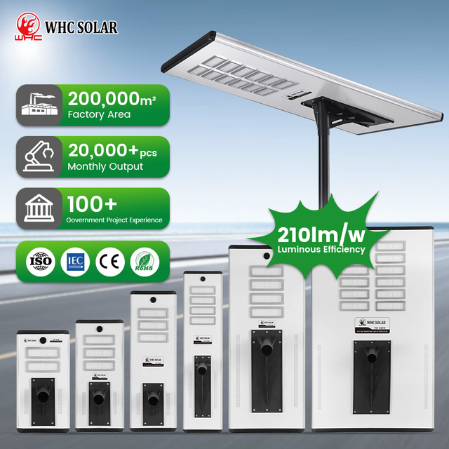 Solar Street Light Factory Outdoor All in One Solar Street Light Led Waterproof Solar Lamp Power Energy Panel Wall Light System