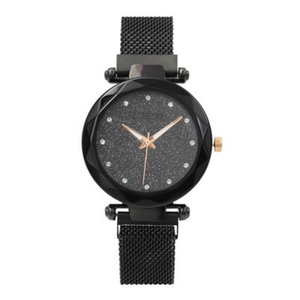 Red Starry Sky Ladies Quartz <b>Watch</b> <b>Diamond</b> Dial Mesh Strap - Product Image 4