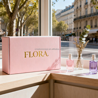 Boîte en carton ondulé personnalisée avec laminage mat et gaufrage, double face, épaisseur 2 mm, recyclable, logo personnalisé pour parfum