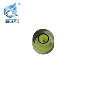 Nivel de burbuja circular de plástico Heng Da Shui Ping Yi, nivel de burbuja de grado DIY - Product Image 4