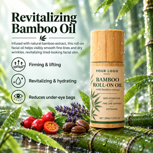 Aceite Reafirmante y Lifting ECO Más Vendido, Nutritivo, Iluminador, Suavizante de Líneas Finas y Arrugas, para Piel Seca y Opaca, con Jojoba y Bambú, en Roll-On - Product Image 1