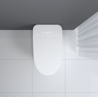 Meilleure vente entièrement intelligent blanc moderne chauffage de siège intelligent céramique double chasse voix télécommande désodorisation hôtels
